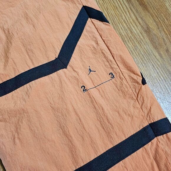 Air Jordan 23 Engineered Woven Pants Rust Oxide Black Men's Small S DV7699-872 - Picture 11 of 15